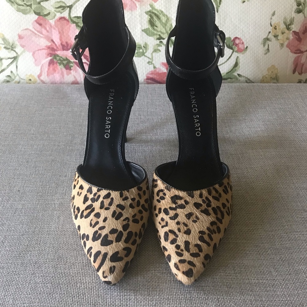 Franco Sarto Ladies Cheetah pumps